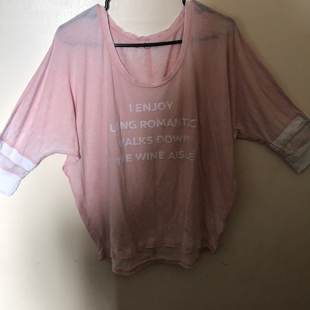 Express Wine aisle graphic tee